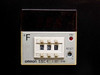Omron E5C4 temperature controller set to 081°F with ON indicator light and RESET knob