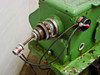 Bothner WB15 precision spindle assembly with graduated collar and dual cable connections, side view