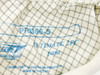 Close-up of Gore-Tex cleanroom garment label reading PRI366-S, Ultimate 2PC Pant, Gore-Tex Clean Room Products, Made in the USA