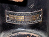 Close-up of patent plate on printer head reading Patented Nov 30 1915 and May 8 1917 with Other Patents Pending