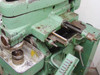 Barnes-Desenberg Model 5 mid-section showing cross-slide table, tooling, and lever control panel on right side