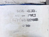 Close-up of PVC pipe fitting markings: 406-030, NSF-pw PVCI, SCH 40 D2466, GF2D2 — Schedule 40 PVC, NSF potable water rated