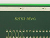 Packard Bell 52F53 Rev C riser card – PCB silkscreen showing board ID 52F53 REV:C