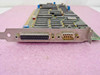 Zenith 85-3335-01 ISA I/O card — bracket end showing DB25 parallel port and DB9 serial port connectors