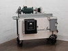 Reliance Electric P18A6103R-XZ Duty Master AC Motor Torque Tester Cart – full front view showing Bonitron 3345 Regen panel and Murray enclosed switch on cart with casters