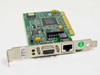 IBM 41H8874 PCI Token Ring Network Card — front view showing DB9 and RJ-45 connectors on bracket with 16/4 speed badge and green PCB