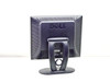 Dell E173FPs 17-inch LCD monitor rear view showing DELL logo, vented back panel, and tilt stand arm