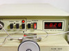 LDC ConstaMetric III G front panel detail showing HIGH PSI indicator lit red, STBY and POWER rocker switches, and PSI X10 digital display reading -020