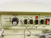LDC ConstaMetric III G front panel upper section close-up showing LIMITS rotary dial, HIGH/LOW indicator lamps, HIGH PSI toggle, STBY illuminated, and POWER rocker switch