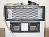 McLean Midwest AH30-0516-001 – top/side view showing condenser mesh screen, power cable, and refrigerant line fitting