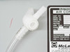 McLean Midwest AH30-0516-002 refrigerant service port fitting and rating plate label showing McLean A Zero Corporation branding