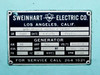 Sweinhart 30 KW Motor Generator 480V 47 Amps 3ph to 230V 50Hz 156 Amps
