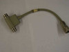 IBM 6457102 Twinax T-Connection Cable showing T-block with two female twinax ports and male twinax plug on cable end