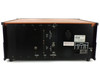 Inficon Quadrex 200 – rear panel straight-on view showing VIDEO, CPU, CONTROL ports and IEC power inlet with rating label