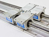 Thomson Industries Inc SPB 10 OPN (4) Super Open Pillow Block W/ Rails 48" long