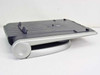 Dell 7W762 D-View docking station — right-side profile view with stand base and pivot arm visible