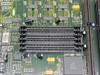 Epson 723-MA motherboard close-up of additional 30-pin SIMM slots with Toshiba ICs and support logic chips