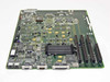 Epson 723-MA PII-M1 Intel 386SX motherboard top view showing full PCB with ICs, SIMM slots, and I/O ports
