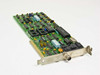 Tiara LANCARD/A Rev B 8-bit ISA ARCnet network card – angled top view showing component side with BNC bracket