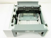 HP Q7817A 500-sheet input tray – top-down view showing paper guides and internal feed mechanism
