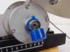 Noran 960H-1SPS – close-up of rotary tilt/angle adjuster with blue end cap on detector snout