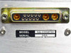 PGT PRISM60 preamplifier/stage assembly label showing Model SA-0358TRI, Serial 355, with D-Sub connector visible