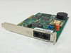 US Robotics Sportster 0460 ISA fax modem card front angle view showing two RJ-11 ports and ISA edge connector