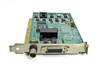 Western Digital WD8013EP ISA Ethernet card – angled front view showing BNC coax and DB-15 AUI connectors on bracket