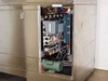 JST DT921E internal cabinet view — control wiring, NEY Sweepsonik 2 ultrasonic generator (visible at top), Iwaki magnet pump motor (green) at bottom, wiring harness