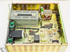 Riber HEED 510 interior top view — showing internal chassis with power transformer, multiple PCBs, wiring harnesses, electrolytic capacitors, and heat-sinking components