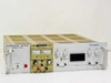 Riber HEED 510 Alimentation Optique Optical Power Unit — front panel view showing Lambda LP-411A-FM-W focusing module, MARCHE/ARRET power switch, and X/Y/H/V deflection controls with Riber logo