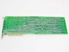 Datacopy Microfax ISA card bottom/solder-side view showing full-length green PCB and ISA edge connector