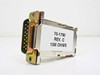 ESA 70-1790 Rev C 10M Ohms DB-15 resistor adapter close-up