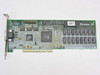 Genoa Systems 8900PCI Phantom 32i PCI Video Card Rev B — top component side showing main chipset, memory ICs, and VGA output connector
