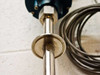 MTS A910410172 sanitary tri-clamp flange mounting connection detail at rod base