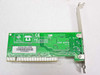 Encore ENF656-ESW-AGPR PCI fax modem — solder side showing model label, barcode, FCC compliance marking, and Rheinland Product Safety logo