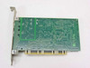 MultiTech MT2834ZPX ISA modem card — solder/bottom side showing green PCB and Multi-Tech logo on bracket