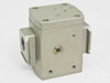 SMC AV3000-03G-5DZ soft start-up valve – rear view showing body and port bosses