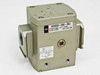 SMC AV3000-03G-5DZ soft start-up valve – front view showing model label, DC24V and 0.2-1.0 MPa rating plate