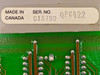 Nortel QPC422A label showing Made in Canada and serial number 015790