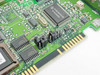 US Robotics Sportster ISA modem – close-up of jumper block and TL16C754 UART chip on PCB