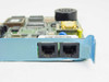 US Robotics Sportster 00084001 ISA faxmodem – bracket close-up showing TELCO and PHONE RJ-11 port labels
