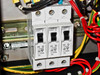 Control panel buttons: START, STOP, FLUSH, STAND BY, REPORT with LCD readout
