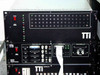 TTI SC2000 Signal Conditioner front panel — 'SC2000 SIGNAL CONDITIONING' label, Main Power switch, LED voltage indicators, Sensor Signal Input section (SS1–SS4, TA1–TA4, AUX1–AUX4 BNC connectors), Communication section (Main D-sub, AUX), Analog Signal Out (Type I and Type II); Control PC unit below with TTi branding