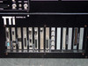 TTI Control PC rear panel — full view of expansion card slots including Monitor, Video Capture, Network, Printer, Keyboard, RS-232/Main COM 278H card, Ch A/Ch B BNC outputs, Servo Control, and Stepper Control; all slot labels clearly visible