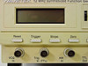Wavetek Model 23 front panel left section showing Reset, Trigger, Slope, Zero buttons and VCG In, Trig In TTL, AM In, TTL Out connectors