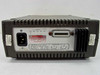 Wavetek Model 23 rear panel showing IEC power inlet, warning label, IEEE-488 GPIB port, option slot DIP switches, and rating plate