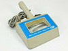 Luxo 0316040 UV Ultraviolet Inspection Lamp angled front view showing blue label and magnifying window