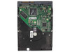 Seagate ST380013AS 80GB hard drive — underside PCB view showing controller board, main chips, and drive mechanics