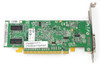 Dell H3823 ATI Radeon X300 PCIe video card – rear/component side showing memory chips, PCIe edge connector, and DMS-59 port